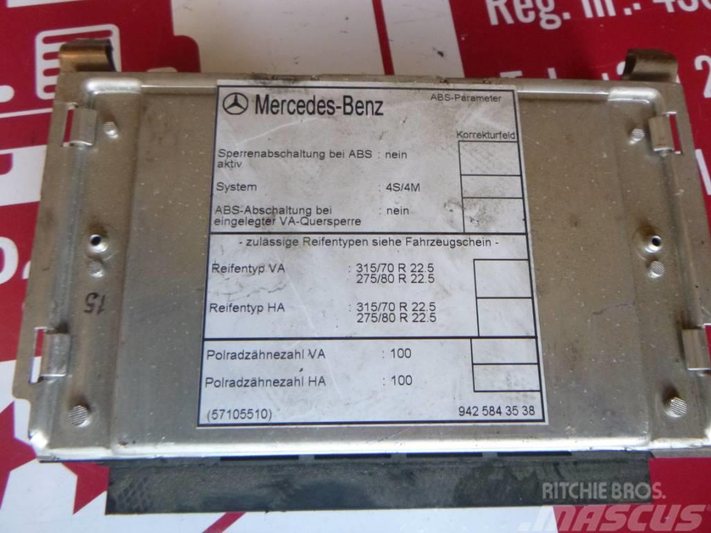 Mercedes-Benz Actros 18.43 ABS control unit 000 446 4514 Frane