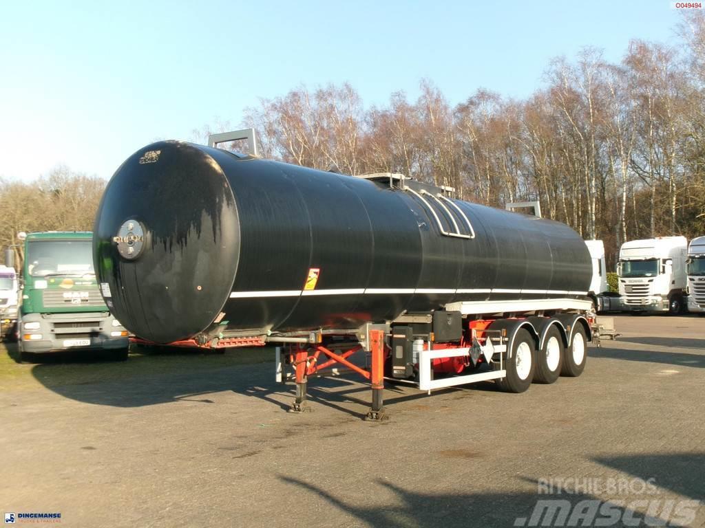 Magyar Bitumen tank inox 31 m3 / 1 comp + ADR Cisterna semi-remorci