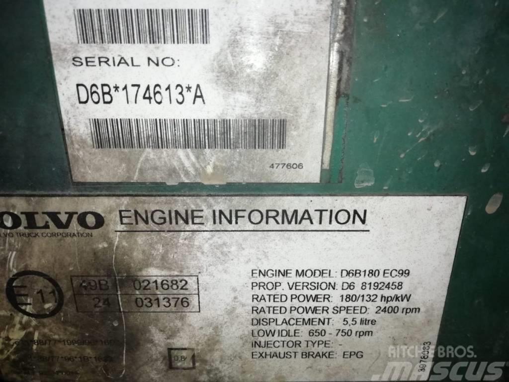 Volvo Engine D6B180 Motoare