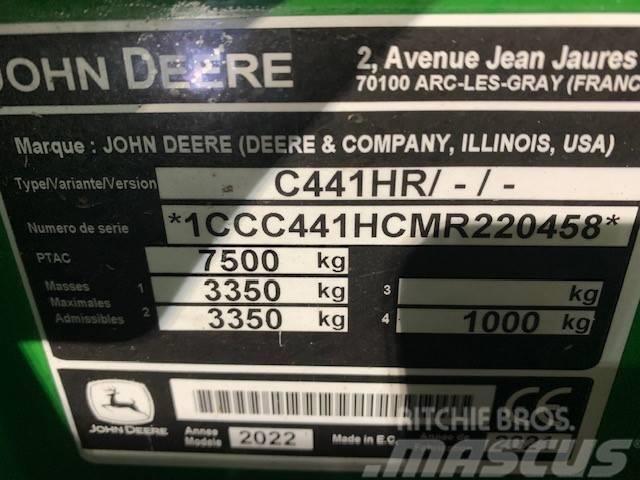 John Deere C441 R Masina de balotat cilindric