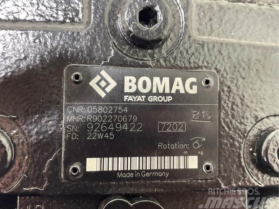 Bomag 05802754-Rexroth R902270679-Drive pump/Fahrpumpe Hidraulice
