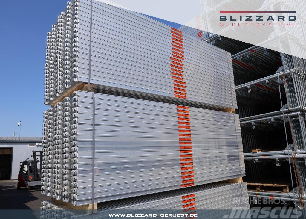 Blizzard Gerüstsysteme 61,24 m² neues Stahlgerüst mit Alubö Schele