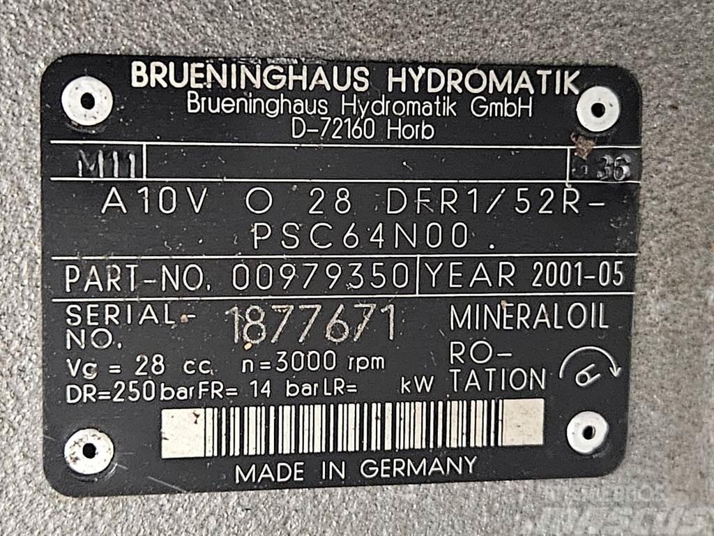 Brueninghaus Hydromatik A10VO28DFR1/52R-Load sensing pump Hidraulice