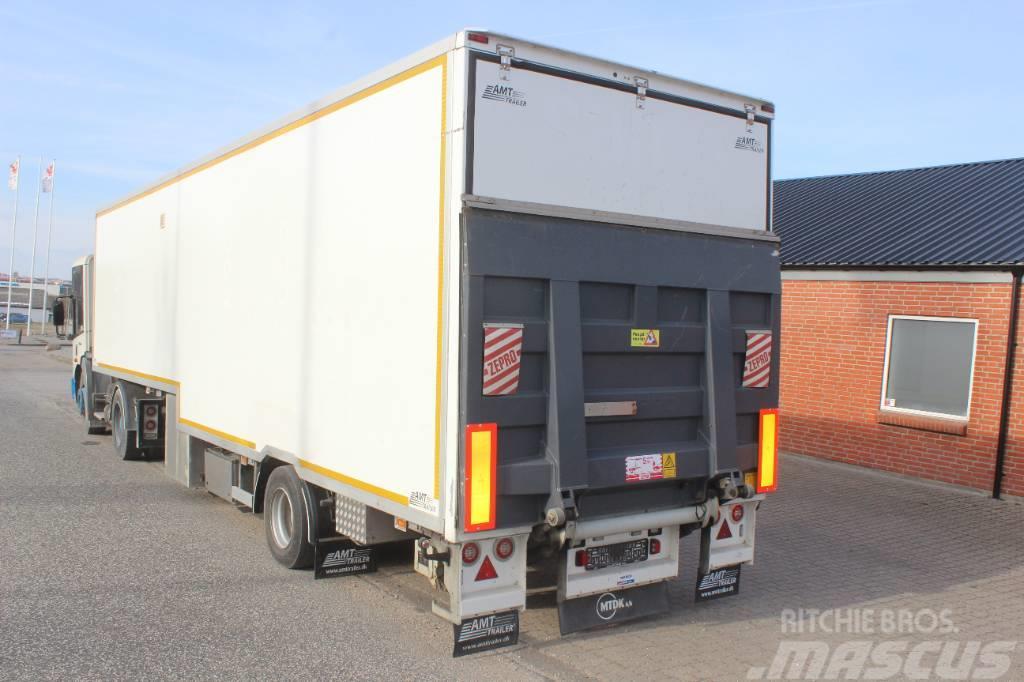 AMT CI100 - Nedbygget isoleret City BOX trailer M/lift Semi-remorca utilitara
