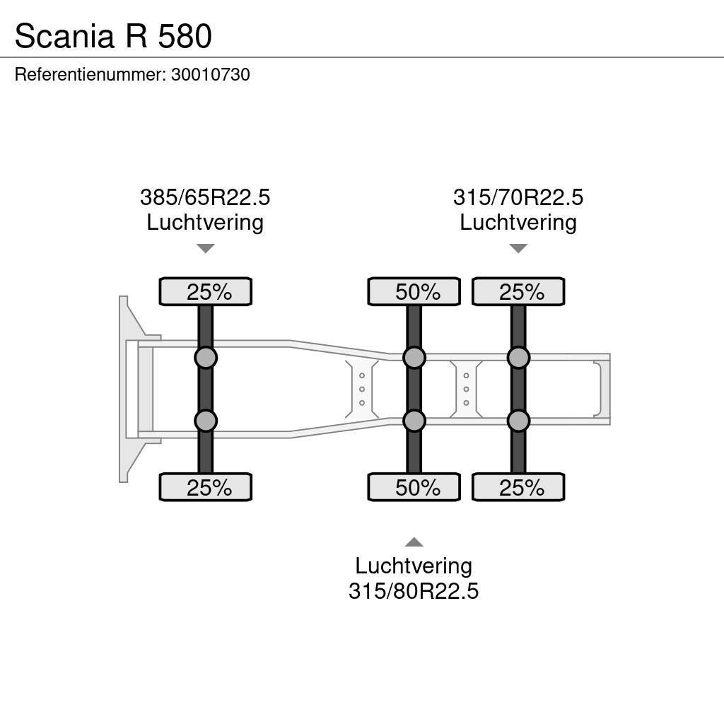 Scania R 580 Autotractoare