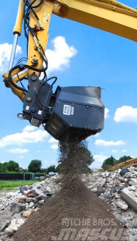 VTN DSG 26 Screening Crushing bucket 2330 kg cupa de excavat cu cernere