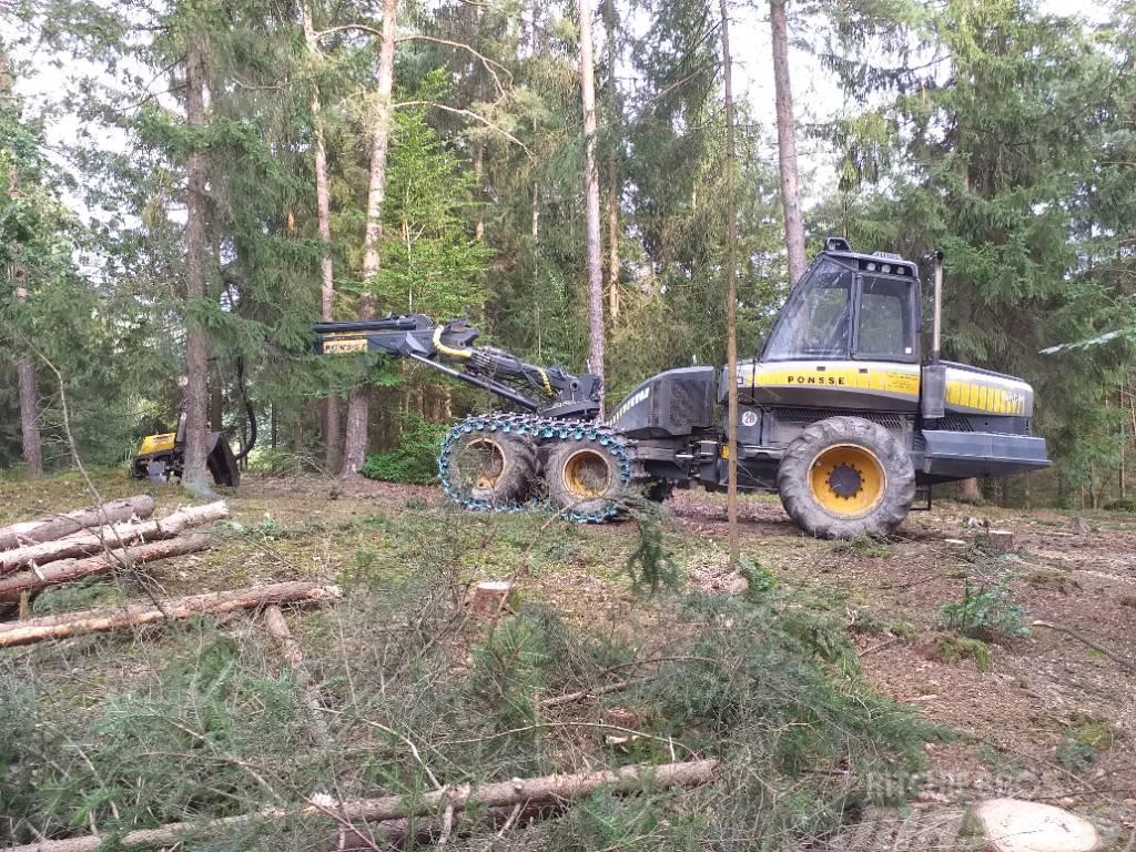 Ponsse Ergo 6W Combine forestiere