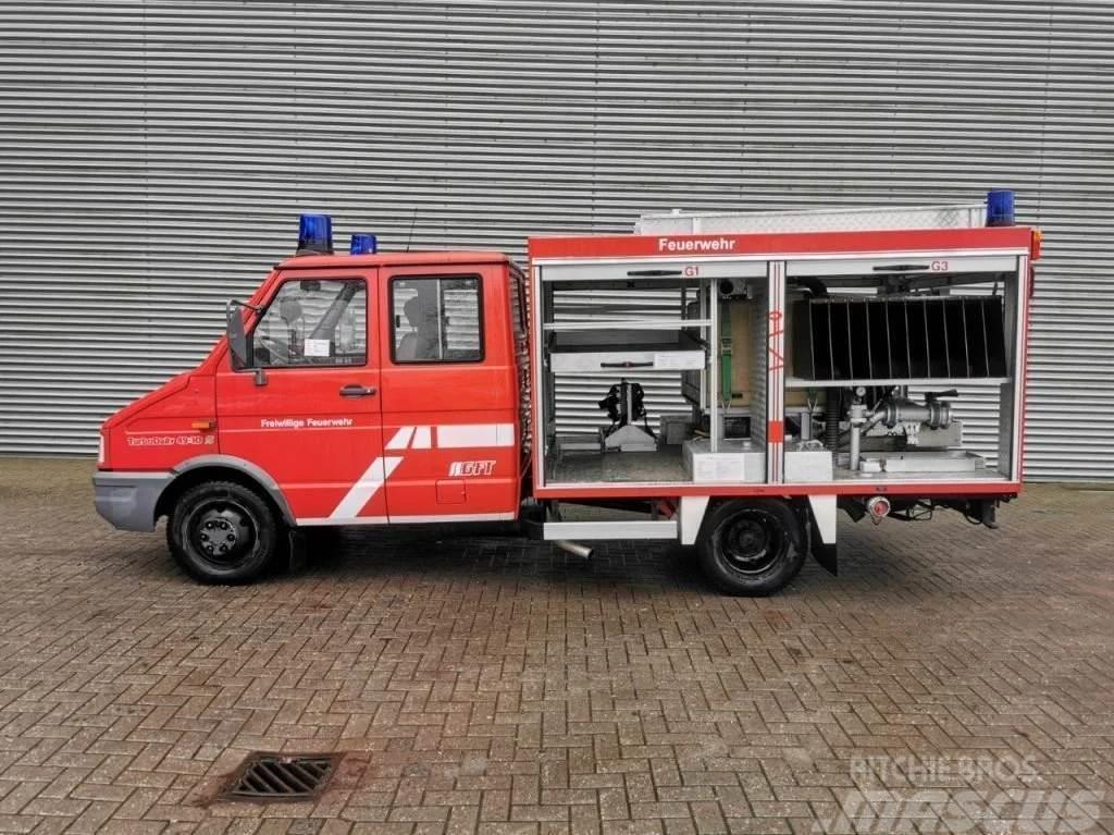 Iveco TurboDaily 49-10 Feuerwehr 7664 KM 2 Pieces! Camion de pompier