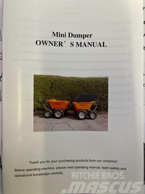 Mini Dumper 4WD Chain Drive Minitractor de teren