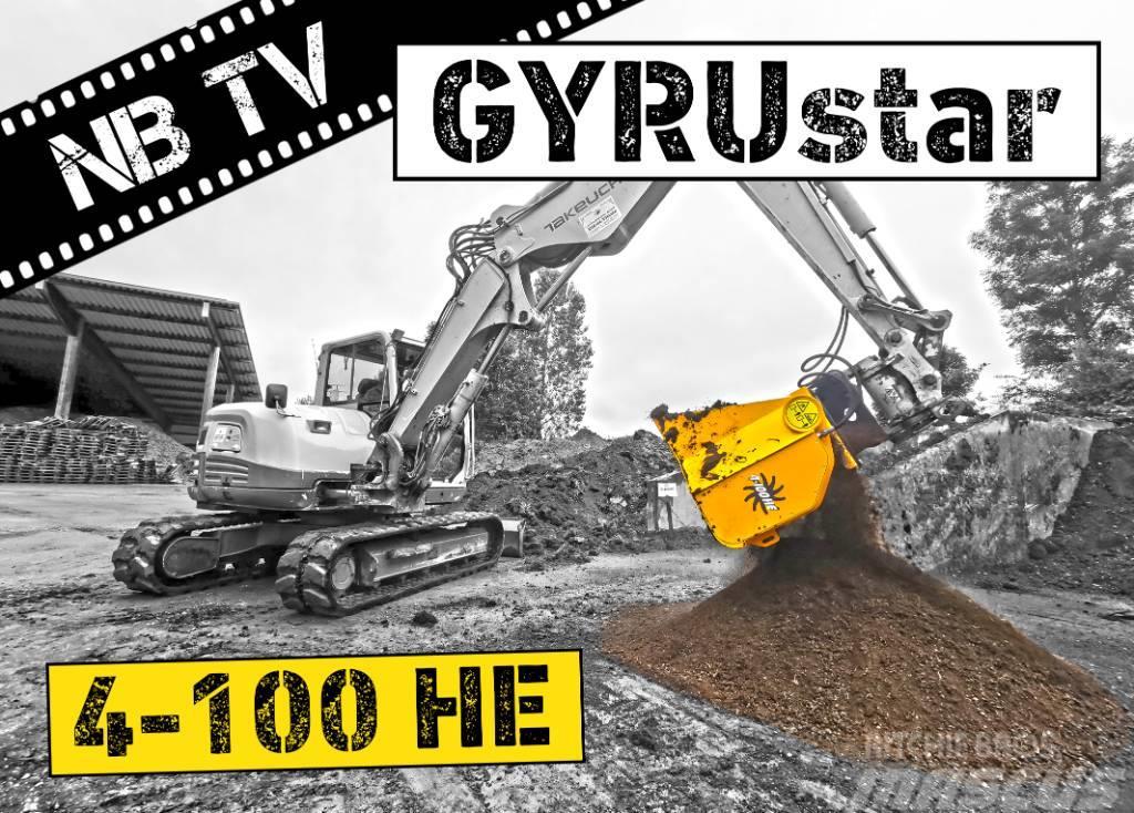 Gyru-Star 4-100HE | Siebschaufel Bagger ab 7 t cupa de excavat cu cernere