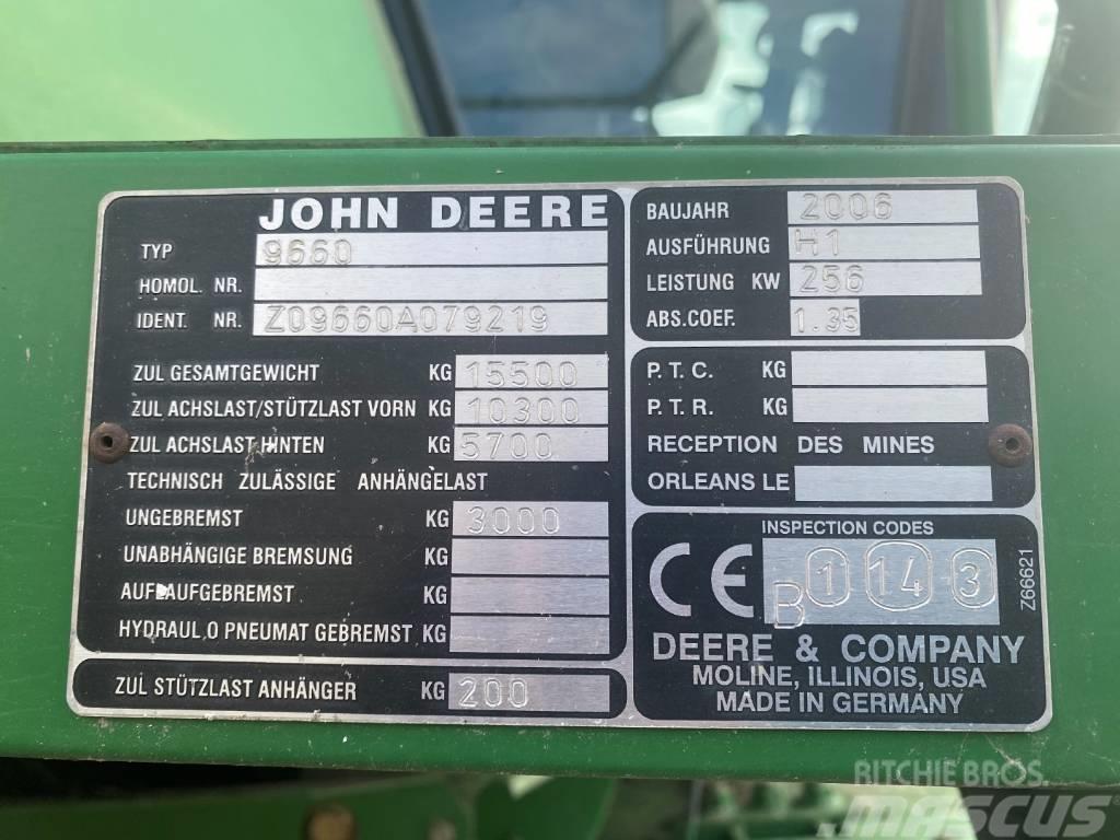 John Deere 9660 i WTS Combine de secerat