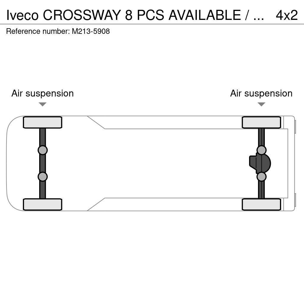 Iveco CROSSWAY 8 PCS AVAILABLE / EURO EEV / 44 SEATS + 3 Autobuze intercity