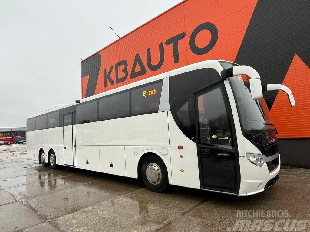 Scania K 340 6x2*4 55 SEATS / AC / AUXILIARY HEATER / WC Autobuze de turism
