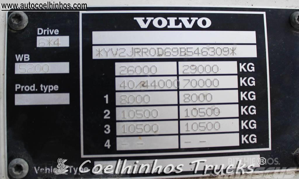 Volvo FM13 - 360 + Hiab 166XS-5 Camioane platforma/prelata