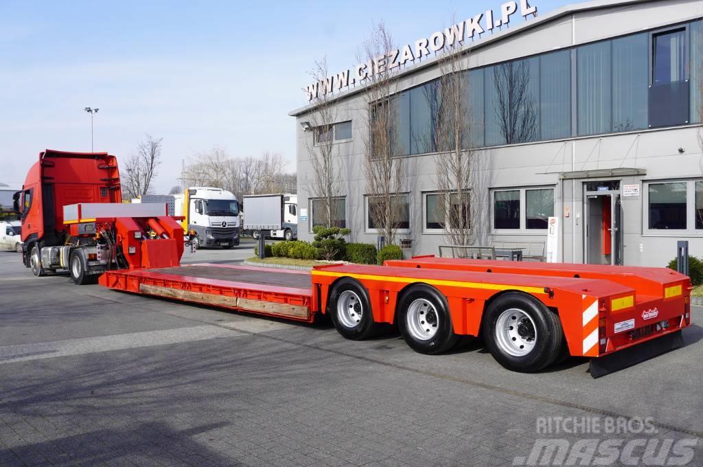 Nooteboom EURO-60-03 Tief Bet semi-trailer / unfastened / 3 Semi-remorca agabaritica