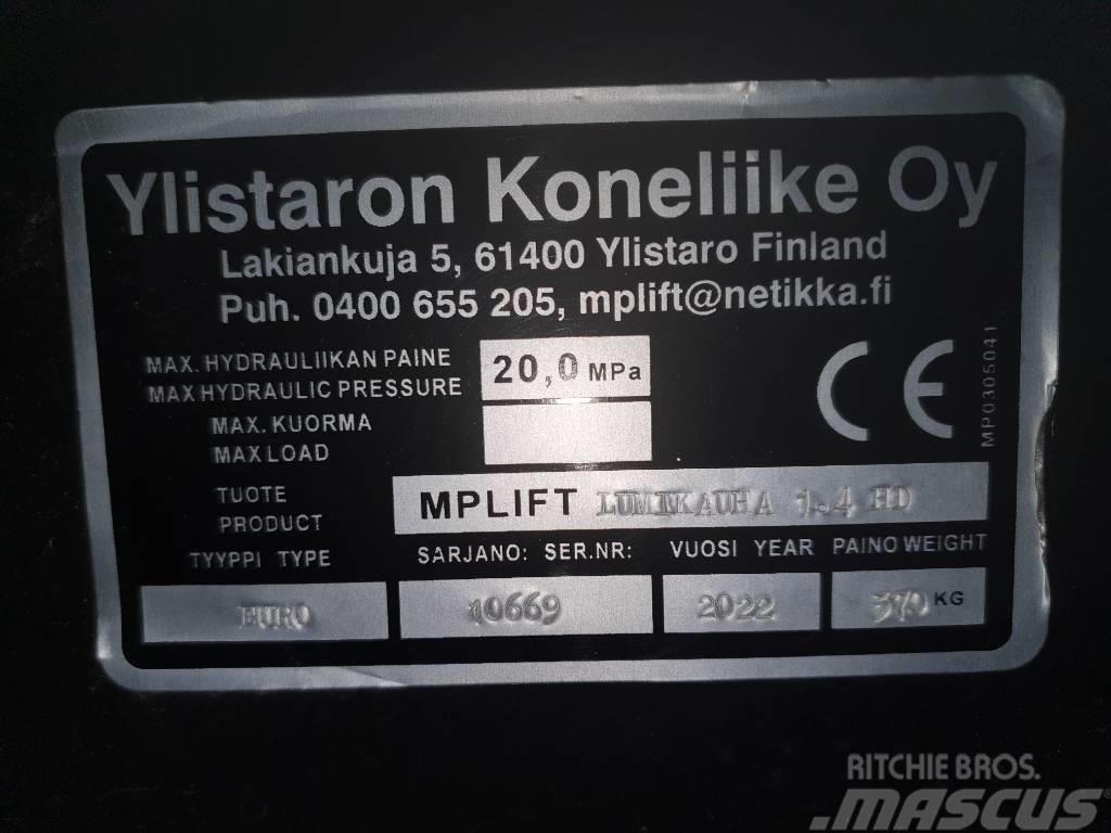 Mp-lift Lumikauha 1,4m3 / 2,4m EURO HD Accesorii încarcatoare frontale