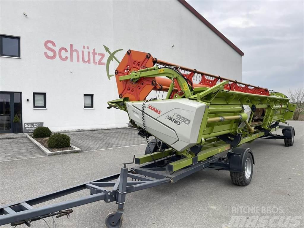CLAAS Schneidwerk Vario 930 Laser Bj. 2015 Accesorii combine agricole