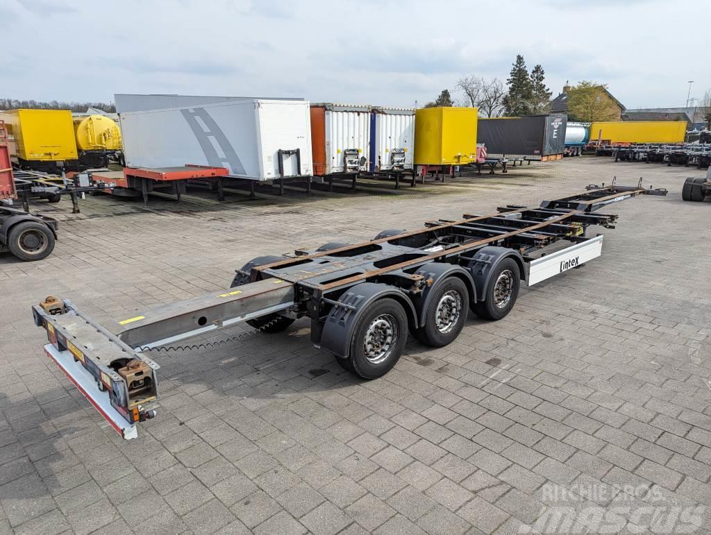 Schmitz Cargobull SCF 24 3-Axles Schmitz - Lift-axle - All Container Camion cu semi-remorca cu incarcator