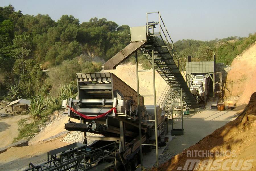 Liming KE860-1 Mobile Primary Jaw Crusher Concasoare