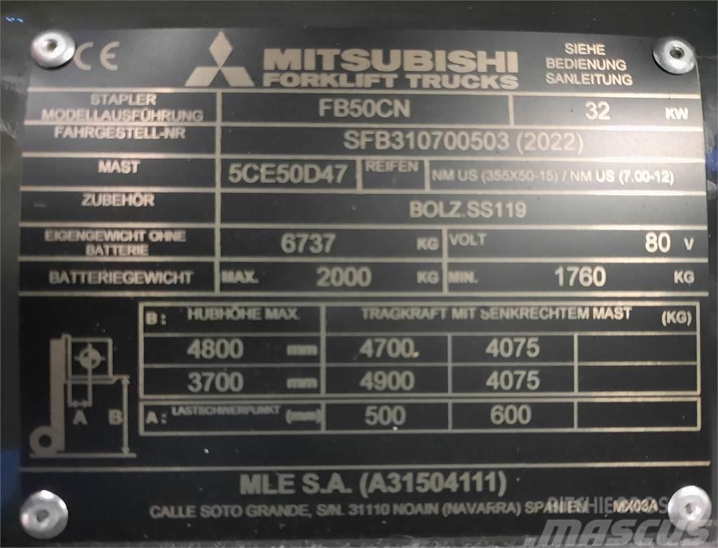 Mitsubishi FB50CN Stivuitor electric
