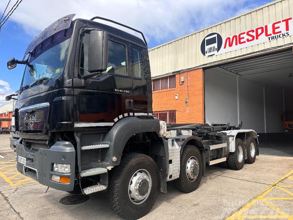 MAN TGS 41.480 Camion cadru container