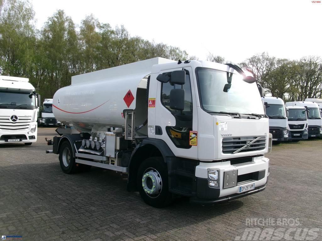 Volvo FE 280 4X2 fuel tank 13.6 m3 / 4 comp / ADR 07/07/ Cisterne