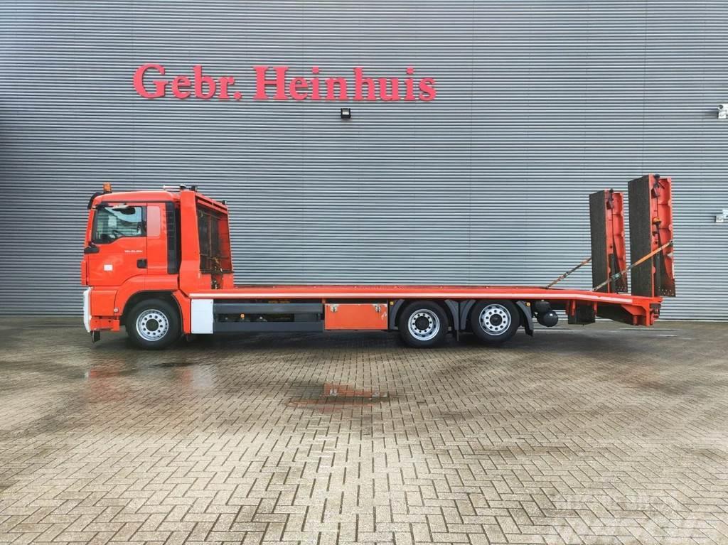 MAN TGS 26.360 6x2 Euro 5 Winch Ramps German Truck! Transportatoare vehicule