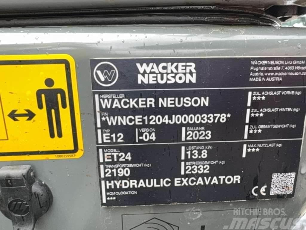 Wacker Neuson ET 24 Mini excavatoare < 7t