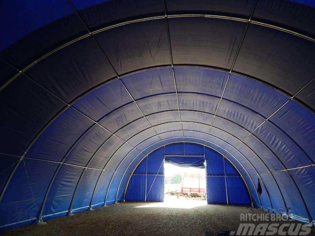  12m széles szimplavas félköríves raktár sátor Altele