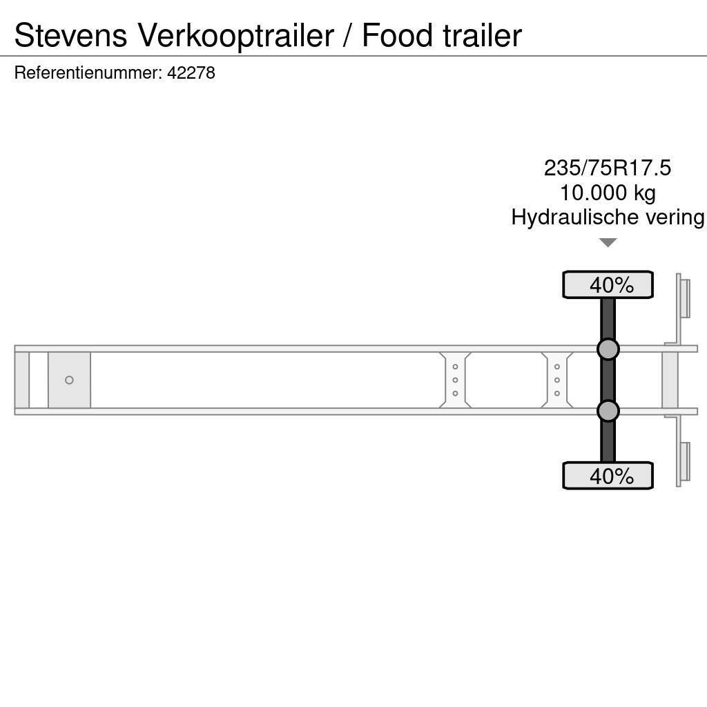 Stevens Verkooptrailer / Food trailer Semi-remorci cu temperatura controlata