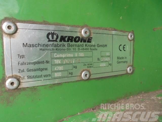 Krone COMPRIMA V 180 Masina de balotat cilindric