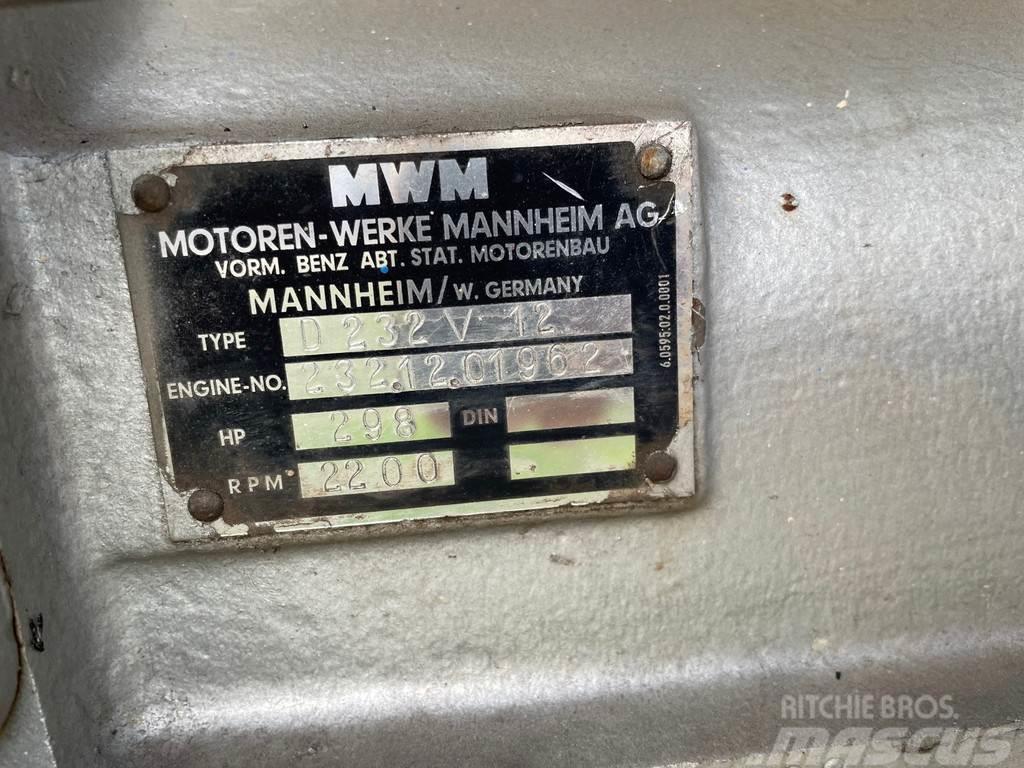 MWM D232 V12 PUMP USED Pompa de apa