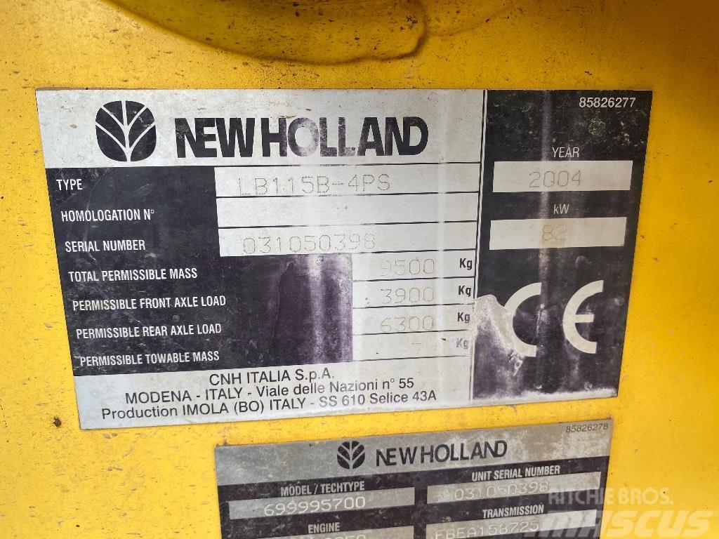 New Holland LB 115-4 PS Buldoexcavatoare