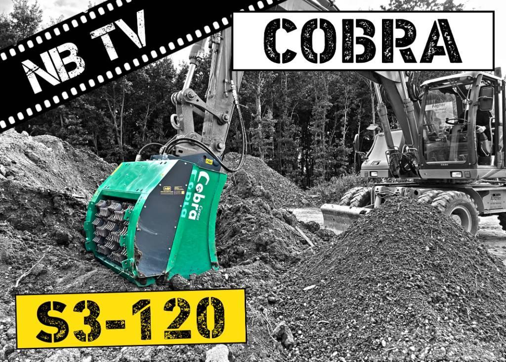 Cobra Siebschaufel S3-120 | Schaufelseparator Bagger cupa de excavat cu cernere