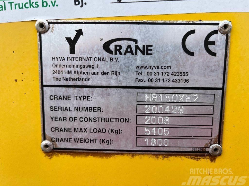 Hyva HB150 XE2 Crane / Kraan / Autolaadkraan / Ladekran Macara pentru orice teren