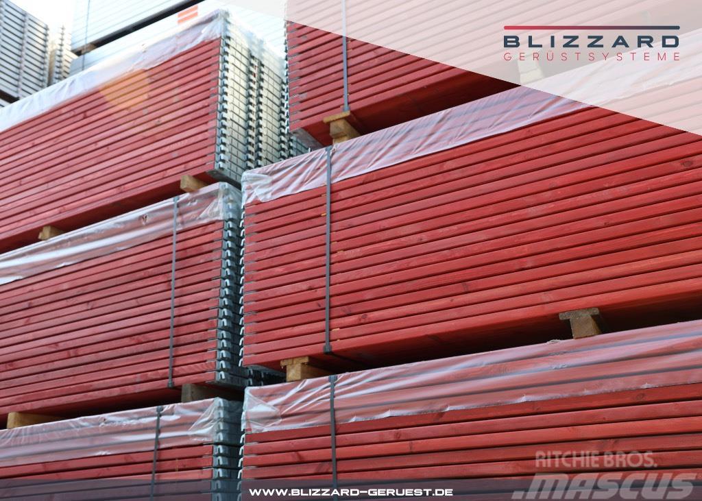 Blizzard S70 292,87 m² Alugerüst mit Holz-Gerüstbohlen Schele