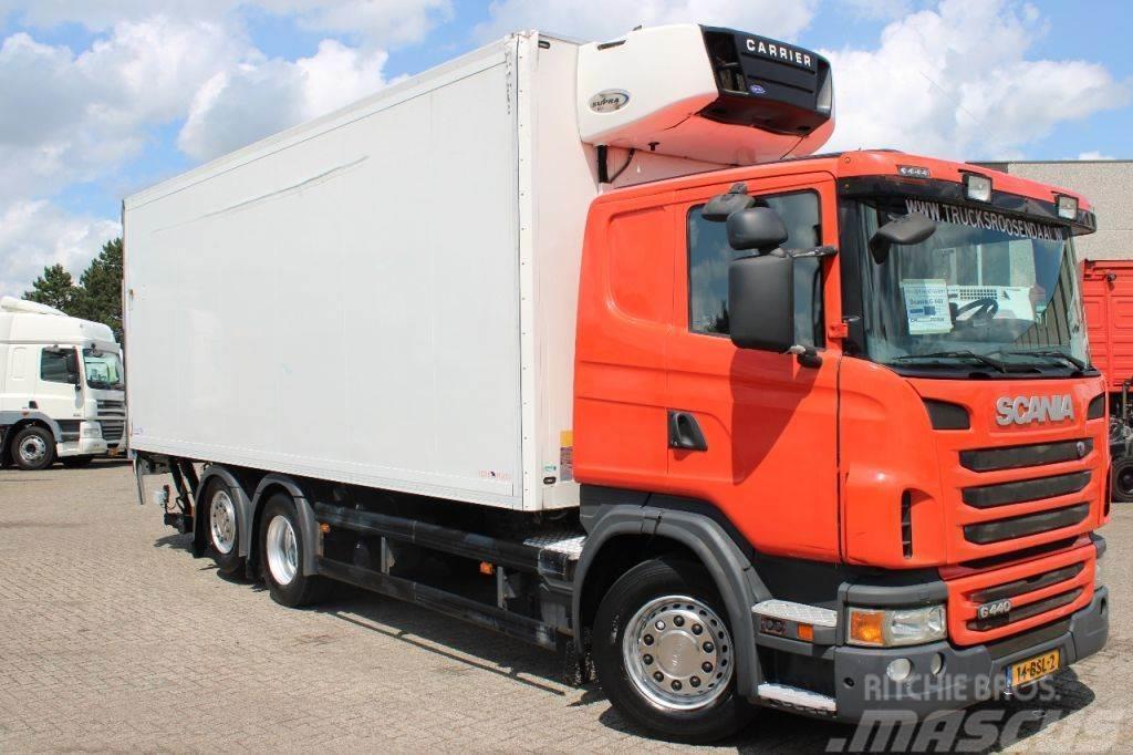 Scania G 440 + 6x2 + carrier + euro 5 + lift Camion cu control de temperatura