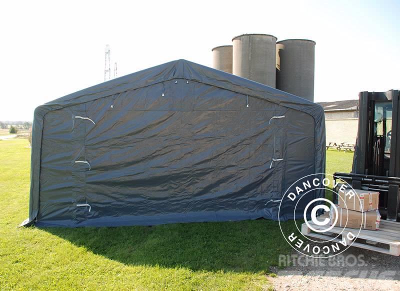 Dancover Storage Shelter PRO XL 5x8x2,5x3,89m PVC Telthal Echipament depozit-altele