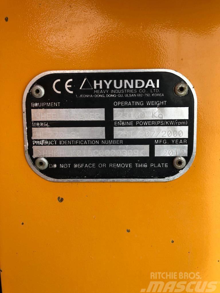 Hyundai HL 770-9 Incarcator pe pneuri