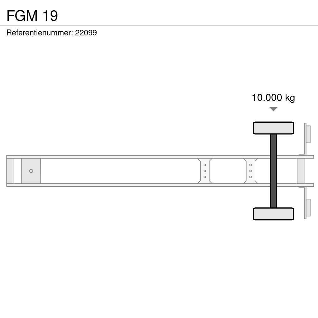 FGM 19 Semi-remorci transport vehicule