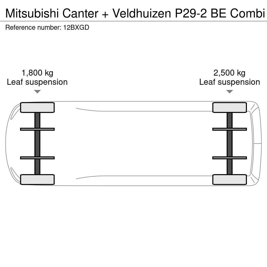 Mitsubishi Canter + Veldhuizen P29-2 BE Combi Altele