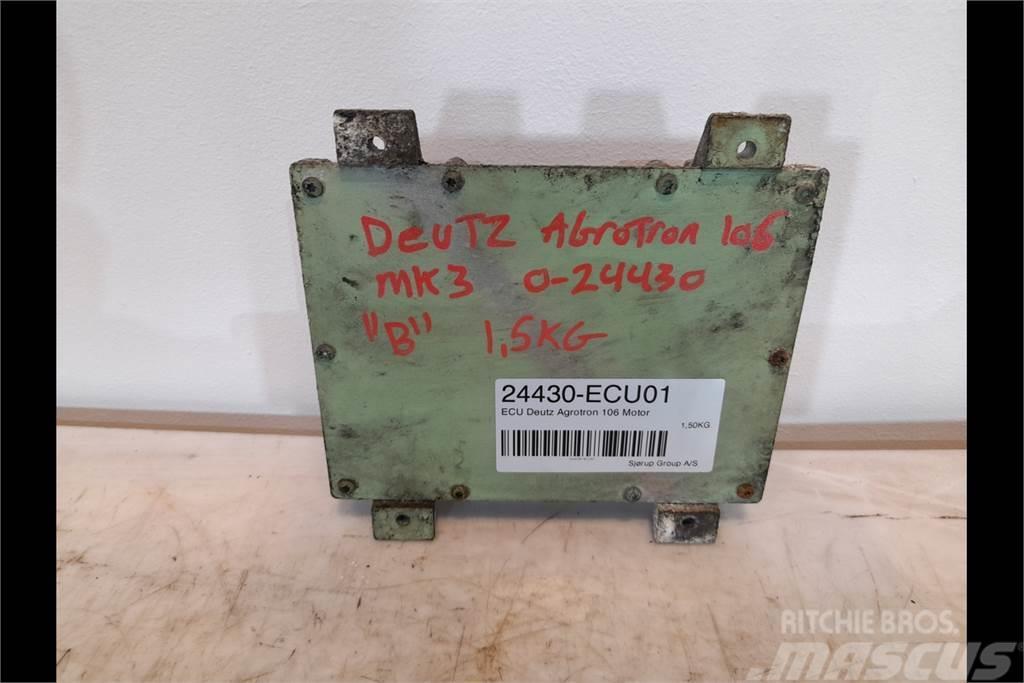 Deutz-Fahr Agrotron 106 ECU Electronice