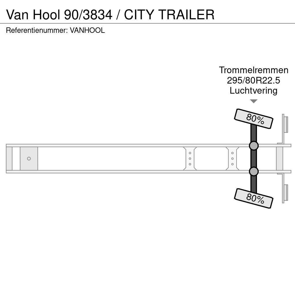 Van Hool 90/3834 / CITY TRAILER Semi-remorca utilitara