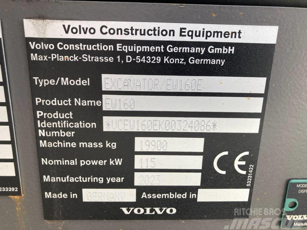 Volvo EW 160 E Excavatoare cu roti