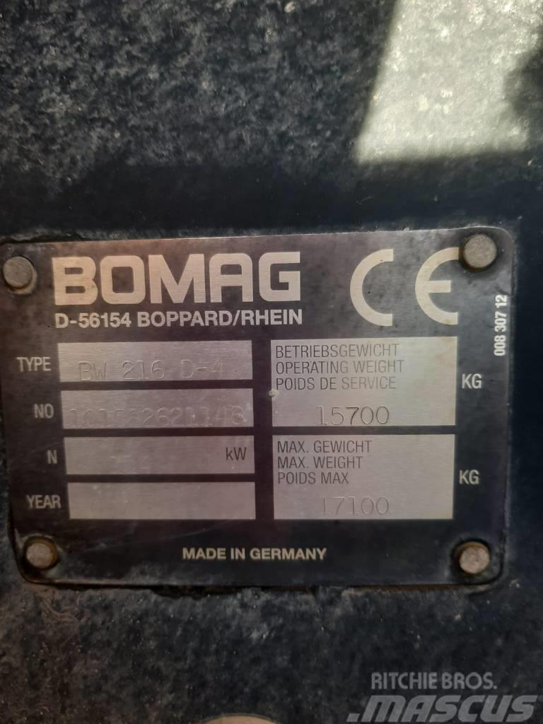 Bomag BW 216 D-4 Compactoare sol