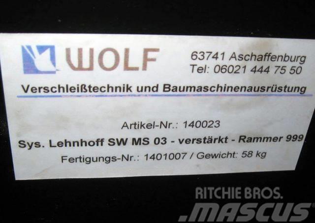 Wolf Schraubadapter MS03 zu Rammer 999 Conectoare rapide
