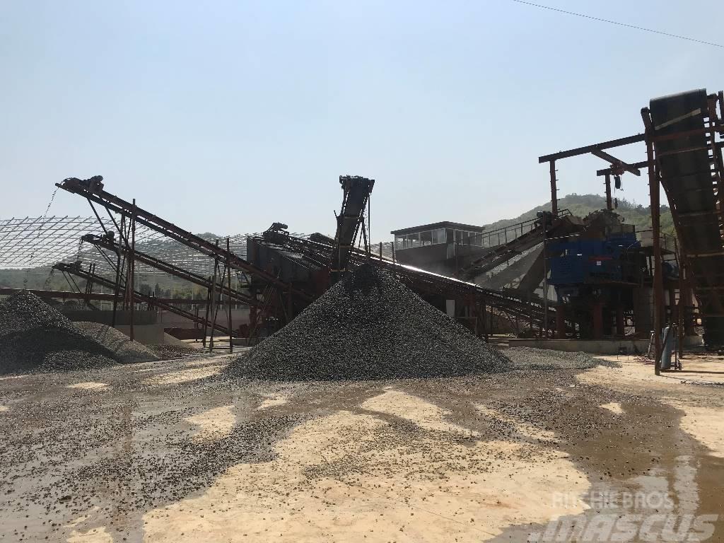 Kinglink 100 tph stone crushing production plant Utilaje speciale pentru agregate