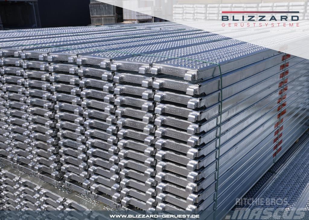  162,71 m² Neues Blizzard Stahlgerüst Blizzard S70 Schele