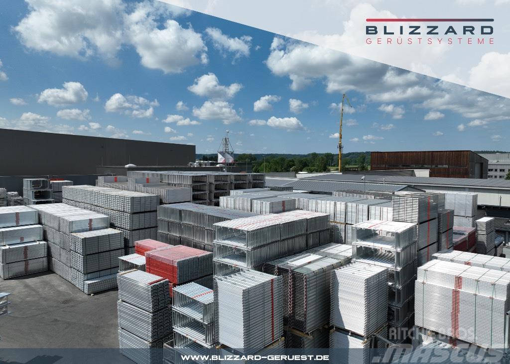  162,71 m² Neues Blizzard Stahlgerüst Blizzard S70 Schele