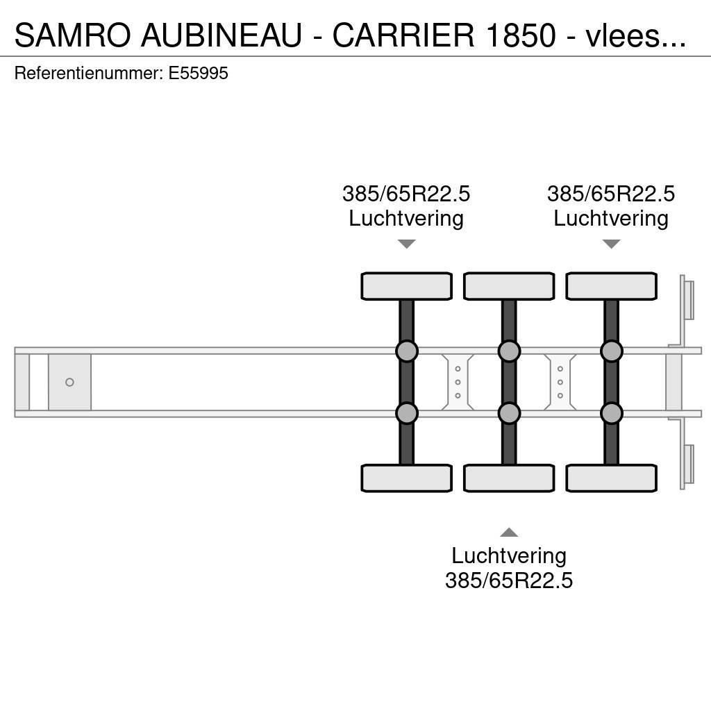 Samro AUBINEAU - CARRIER 1850 - vlees/viande/meat/fleisc Semi-remorci cu temperatura controlata